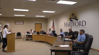 September 1, 2020 City of Hartford City Council Meeting