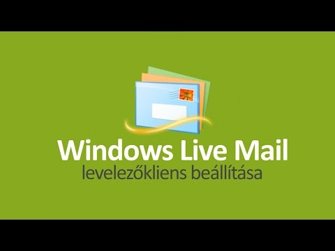 Windows Live Mail levelezőkliens beállítása