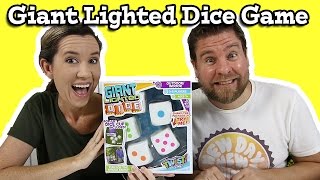 Giant Lighted Dice Game