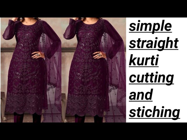 Simple A Line Kurti Paper Cutting Patterns | Kurti Paper Cutting Farma Set  | All Size 28 To 42 | Gun-Gun Sewing Classes: Buy Simple A Line Kurti Paper  Cutting Patterns |