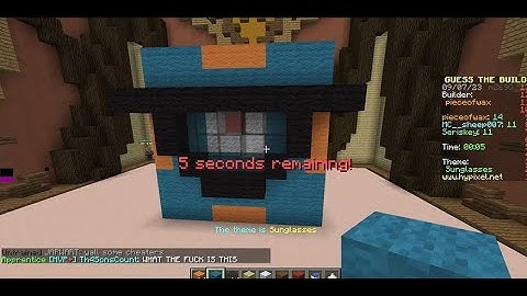 Wax plays Hypixel Guess the Build (GtB)