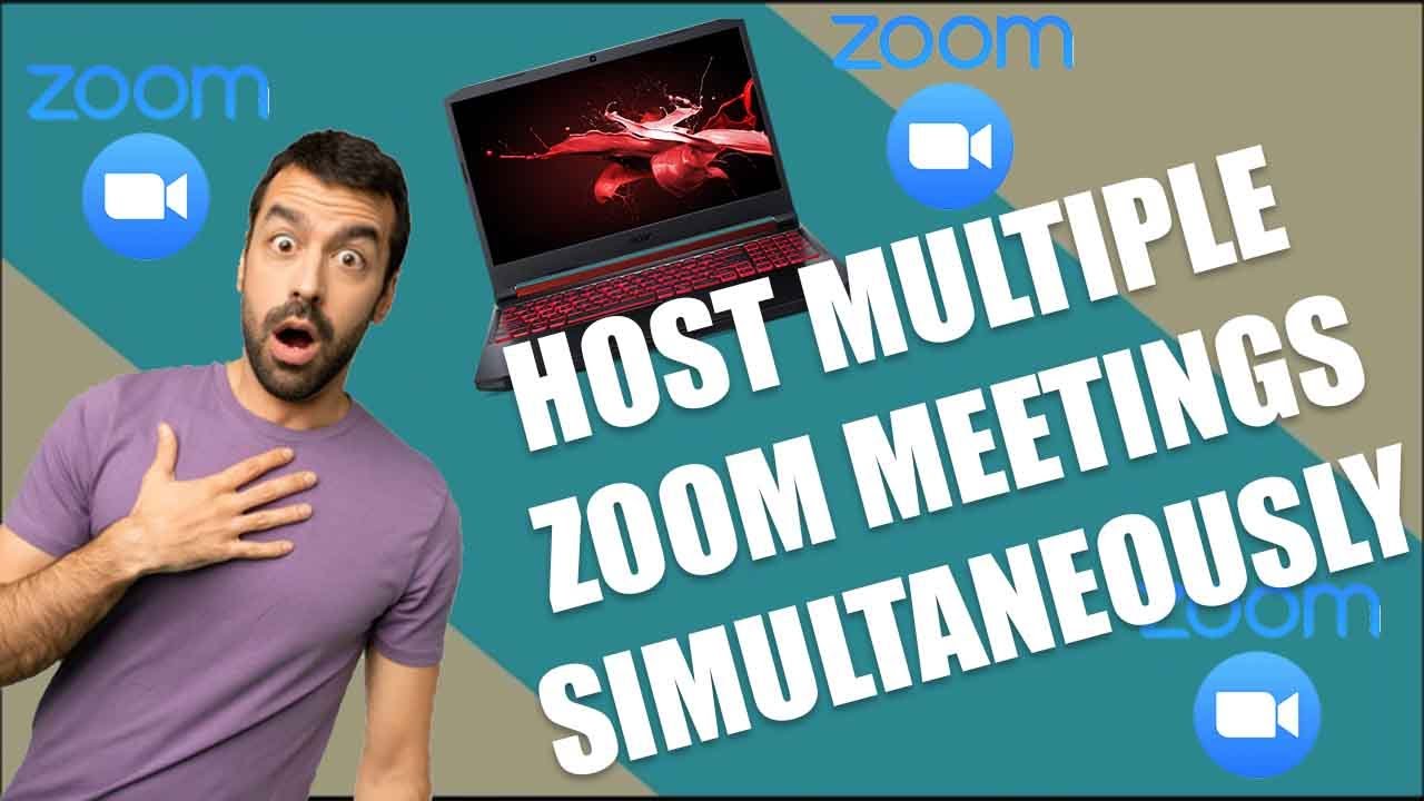 How to HOST Multiple Meetings In Zoom : Zoom Tutorial - YouTube