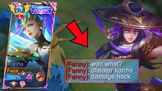 HOW TO COUNTER FANNY USING KARINA?!  Mobile Legends