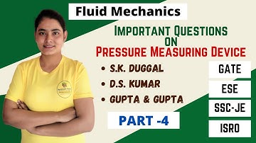 Fluid Mechanics Important Questions with Detailed Answer | Detailed Discussion of FM Questions.
