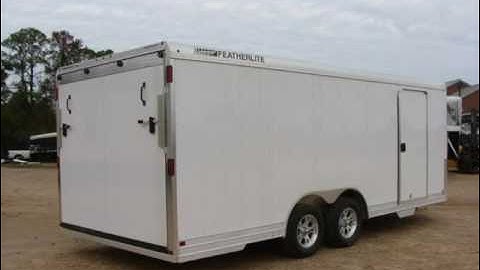 2017 FEATHERLITE 4926 ENCLOSED CAR TRAILER  New Rvs - CONROE,TX - 2016-12-08