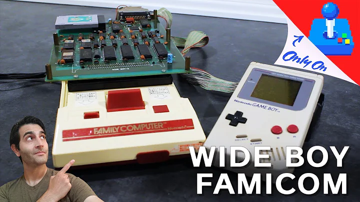 ULTRA RARE! The Famicom + Game Boy WIDE BOY