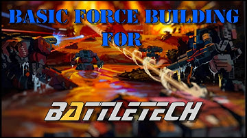 BattleTech - Force Building for Beginners