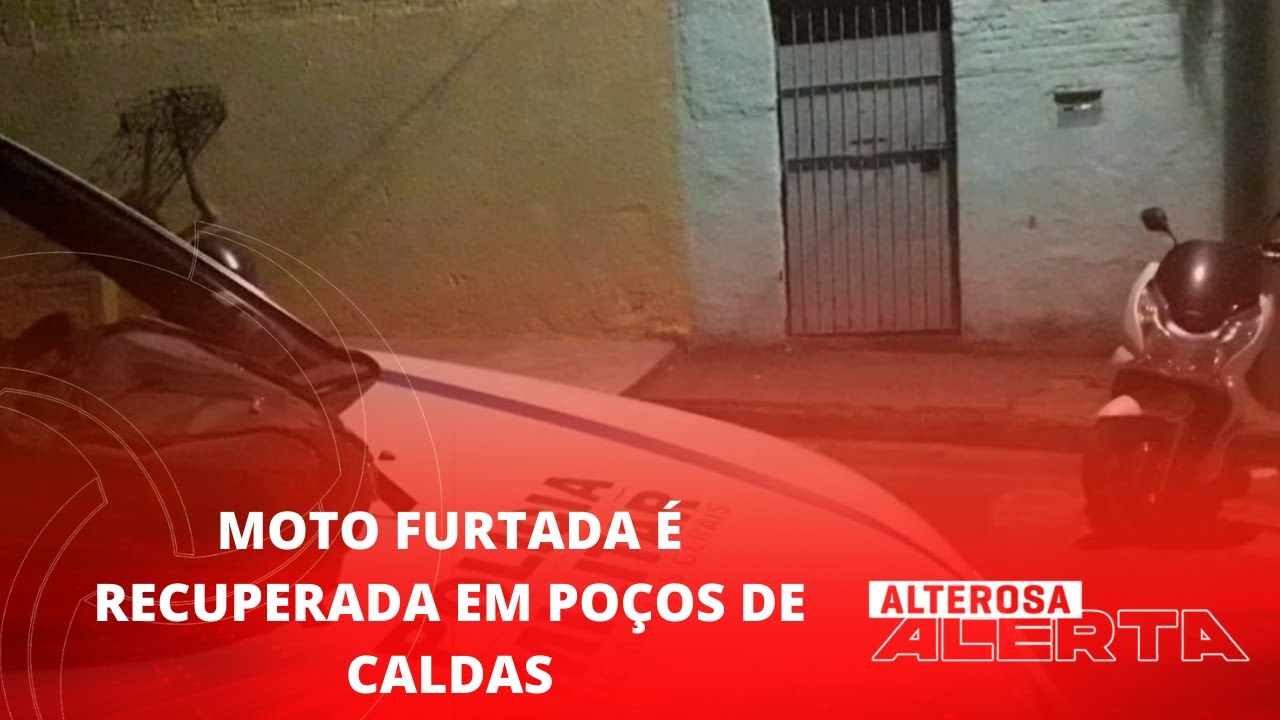 Motocicleta furtada em Poços é recuperada em Caconde – ONDA POÇOS