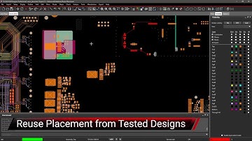 How to reuse component placement | OrCAD PCB Designer