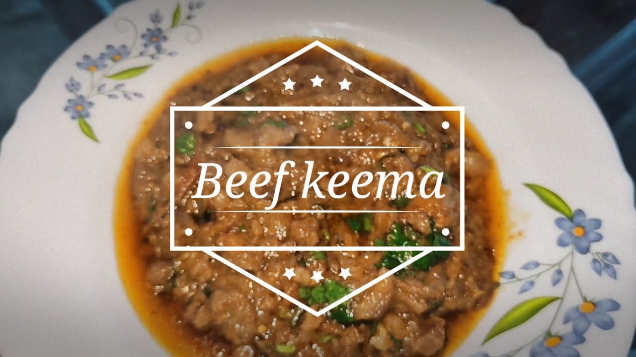 Beef keema recipe in pressure cooker | beef ka keema banane ka tarika ...