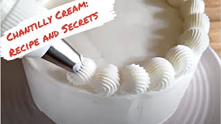 How to Make Chantilly cream. Whipped Chantilly Cream with Mascarpone.