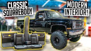 Full Updated Interior for the LS Swapped K10 Squarebody! - 1987 Chevy K10 Truck Ep. 4