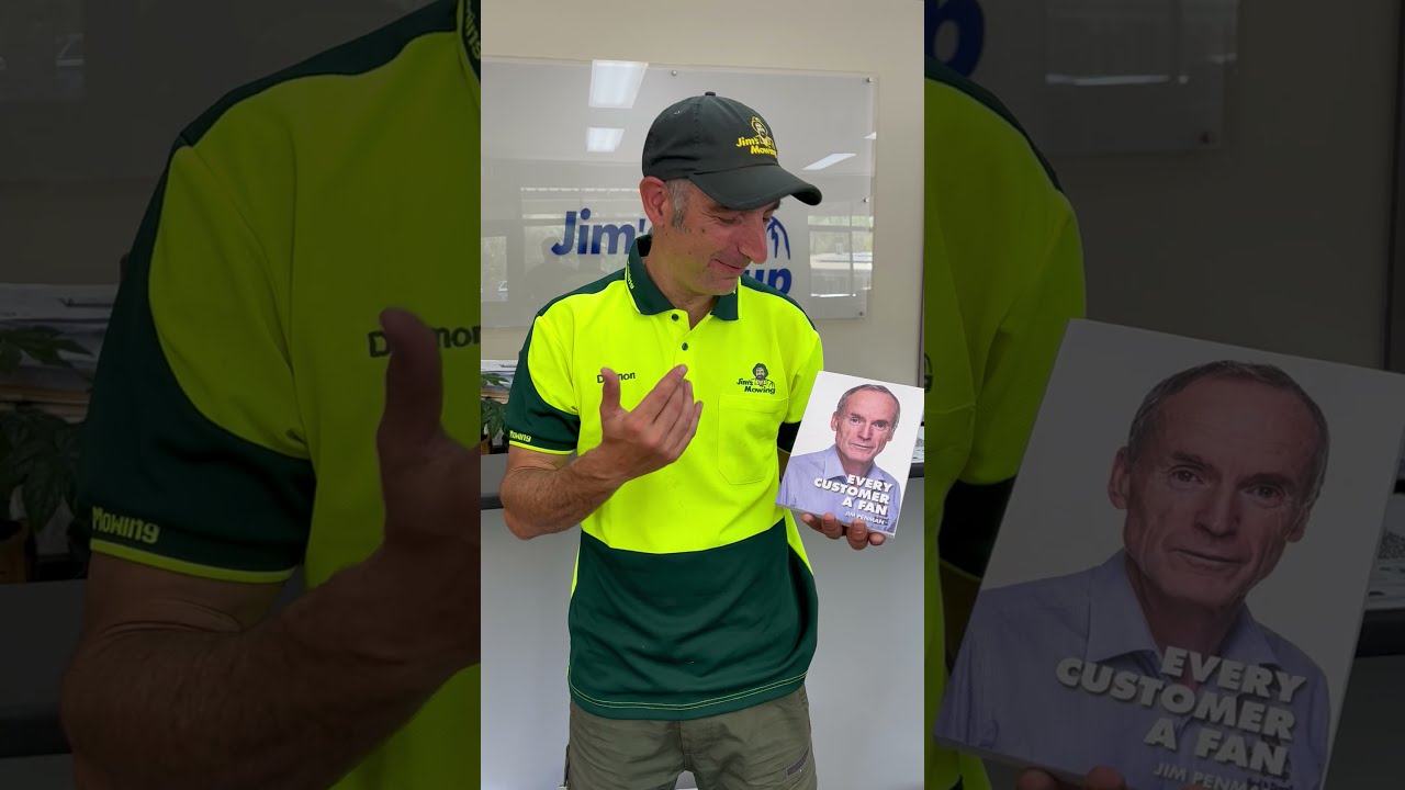 How did you go in your first week with Jim's Mowing?