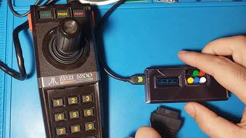 Connect Atari 5200 Controllers to PC with a 5200 USB Adapter