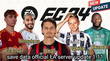 [PS4] FC 24 Save Data EA Server Update Transfer 8 February (1.11) PS4 Hen & Switch CFW