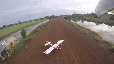 VTOL RC Plane transition fly hover taxi