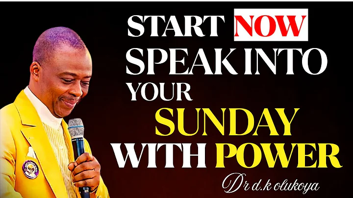 Sunday 14th December, 2025 | Speak Into Your Sunday With Power | Dr D.K. Olukoya