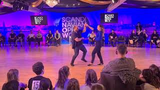 Nir David &amp; Maina Vila Cobarsi - 8th Place Open Strictly @ Scandinavian Open 2022