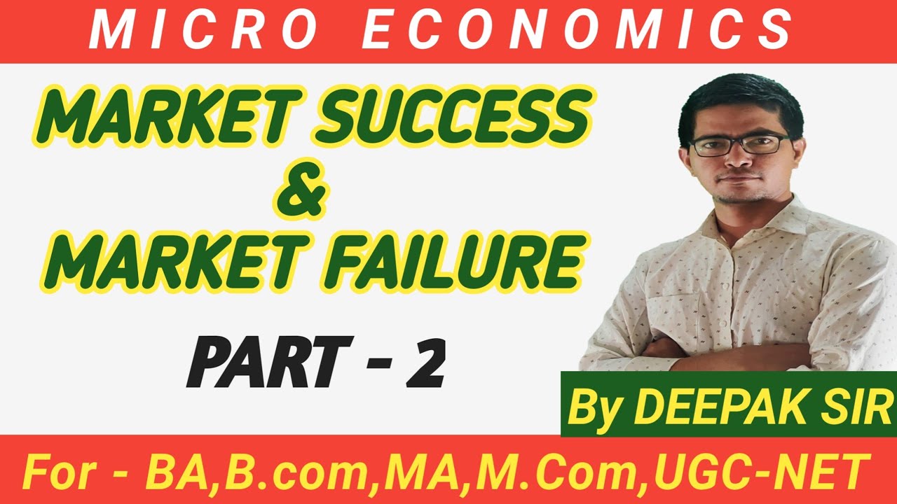 Market Failure Part 2 Meaning Of Market Failure Causes Market