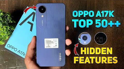 Oppo A17k Top 50+++ Hidden Features | Oppo A17k Tips & Tricks | Oppo A17k