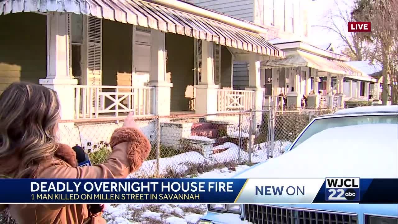 1 person dead after overnight house fire in Savannah - YouTube