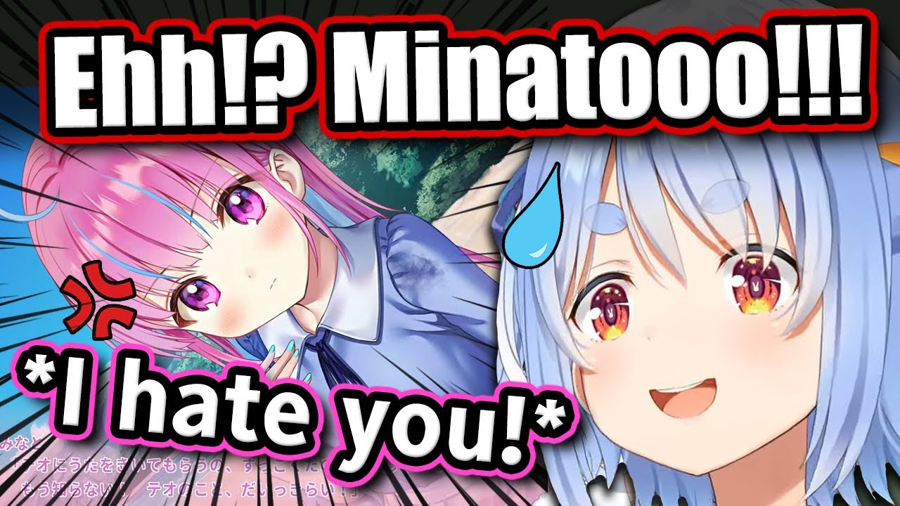 Pekora Reacts To Aqua Tsundere Scene In Aqua's Game 【ENG Sub Hololive】