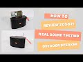 🔥 Solar-Powered Outdoor Speaker with FM Radio ZQS821 Ultimate Outdoor Speaker 2025 Model