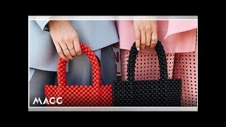 Tendência. Malas De Missangas, O Acessório Mais Cool Deste Verão