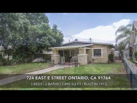 724 East E Street, Ontario, CA home video tour