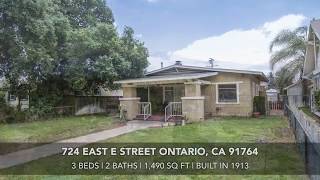 Home For Sale | 724 East E Street Ontario, CA 91764 | Julio Arias and Jeannette Arias