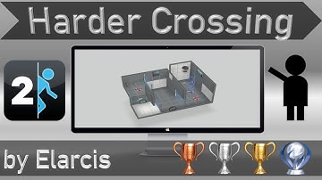 Portal 2 Community Test Chamber - Harder Crossing (Blindrun)