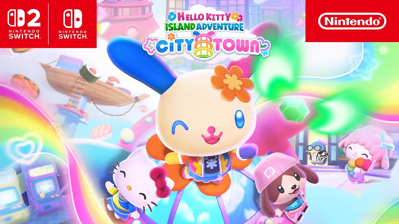 Hello Kitty Island Adventure – City Town DLC – Nintendo Switch 2
