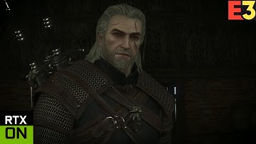 The Witcher 3 Next Gen E3 Gameplay Ultra Modded | Ray Tracing | Side Quest: Ghosts Of The Past