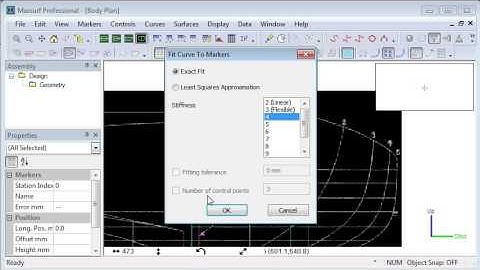 MAXSURF Modeler - Background Images