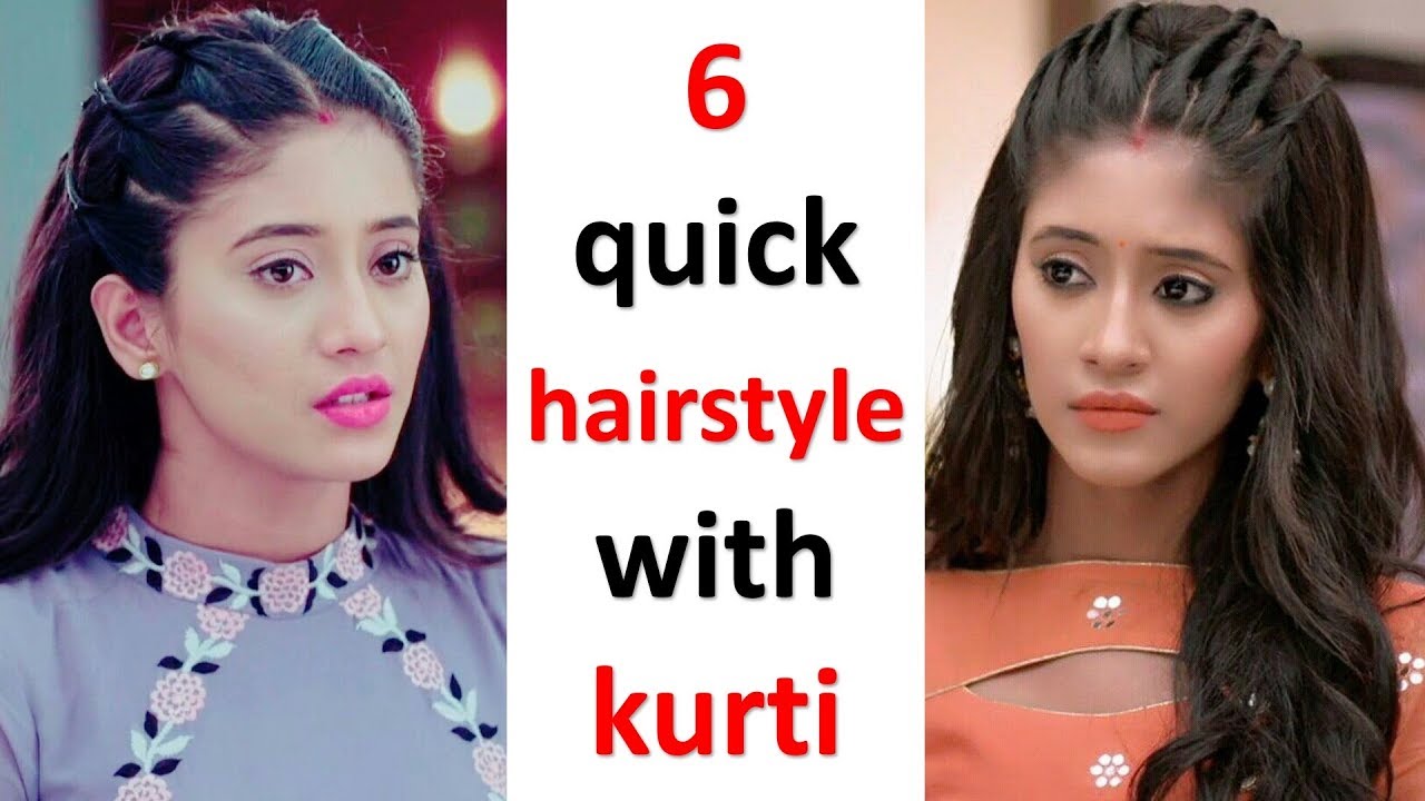 Pin by Rajj Kh on Soondarata | Easy hairstyles for thick hair, Short hair  styles easy, Hair style on saree