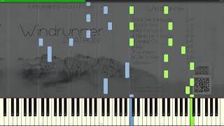 Video thumbnail of "DYATHON - Angels Cry [Piano Tutorial] (Synthesia)"