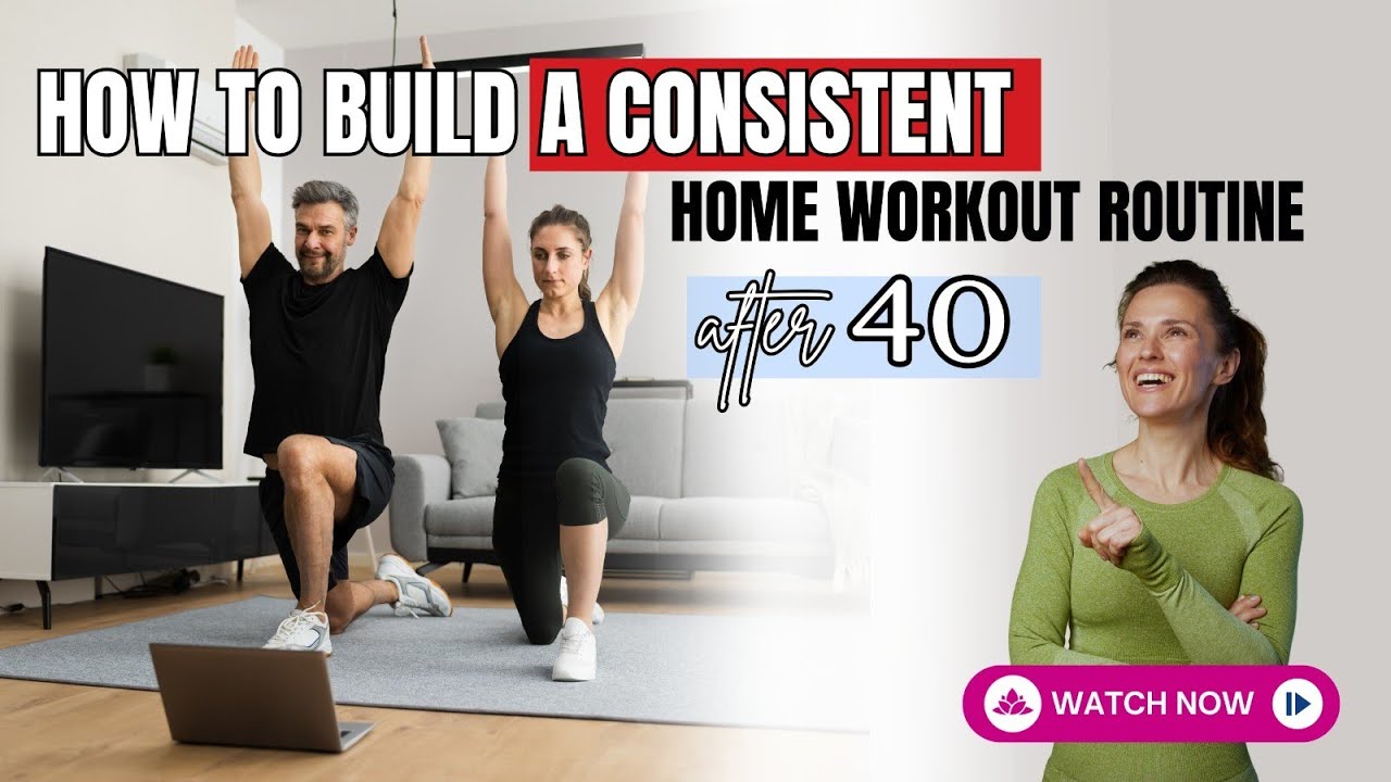 The Simple Way to Start Working Out at Home and Stay Consistent | Women Over 40 Fitness