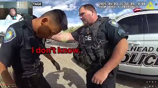 Gunman Opens Fire On Two Cops Point-Blank | Xavierstackz Bodycam Reaction