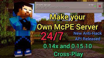 How to create a Craftsman and Mastercraft and McPE 0.14x and 0.15.10 servers (New 24/7 Hosting!)