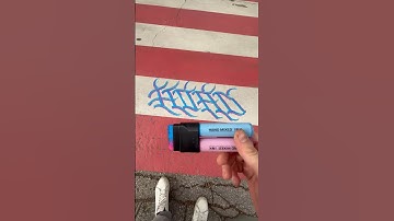 How to use Hand mixed alcohol marker #graffiti #tagging #shorts