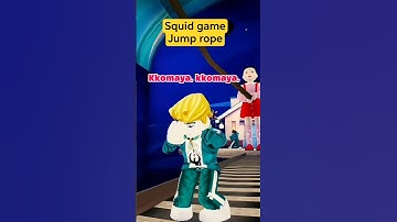 squid game jump rope #squidgame #roblox