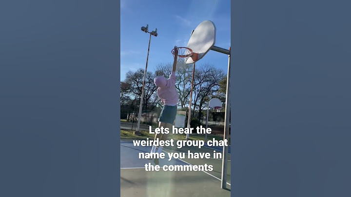 Lets hear the weirdest group chat name you have in the comments #basketball #groupchat