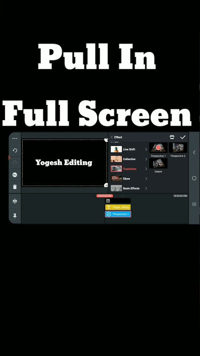 Transform Effect Kinemaster ||#shorts