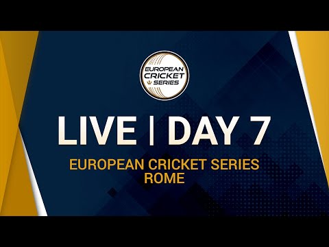 🔴 European Cricket Series Rome Day 7 | Cricket Live Stream