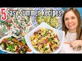 5 of the BEST Summer Recipes | EASY Pasta Salads & Side Dishes | Julia Pacheco