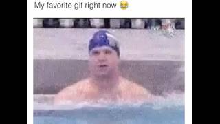 funny michael phelps victory