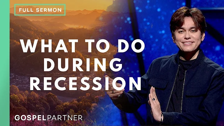 Prosper Gods Way During Recession (Full Sermon) | ...