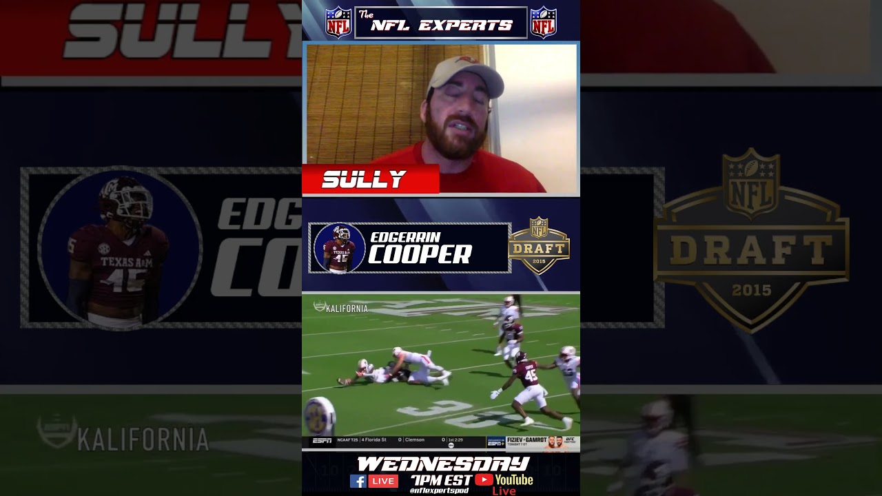 Edgerrin Cooper 2024 NFL Draft 