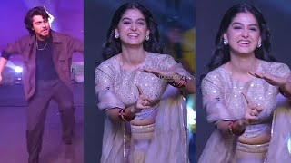 Anaswara Rajan & Roshan Dance to Gira Gira Gingiraagirey Song Live Performance By Ram Miryala 👌
