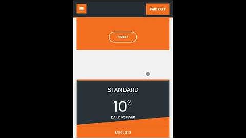 UNIQUE HYIP TEMPLATE 283   MOBILE VIEW